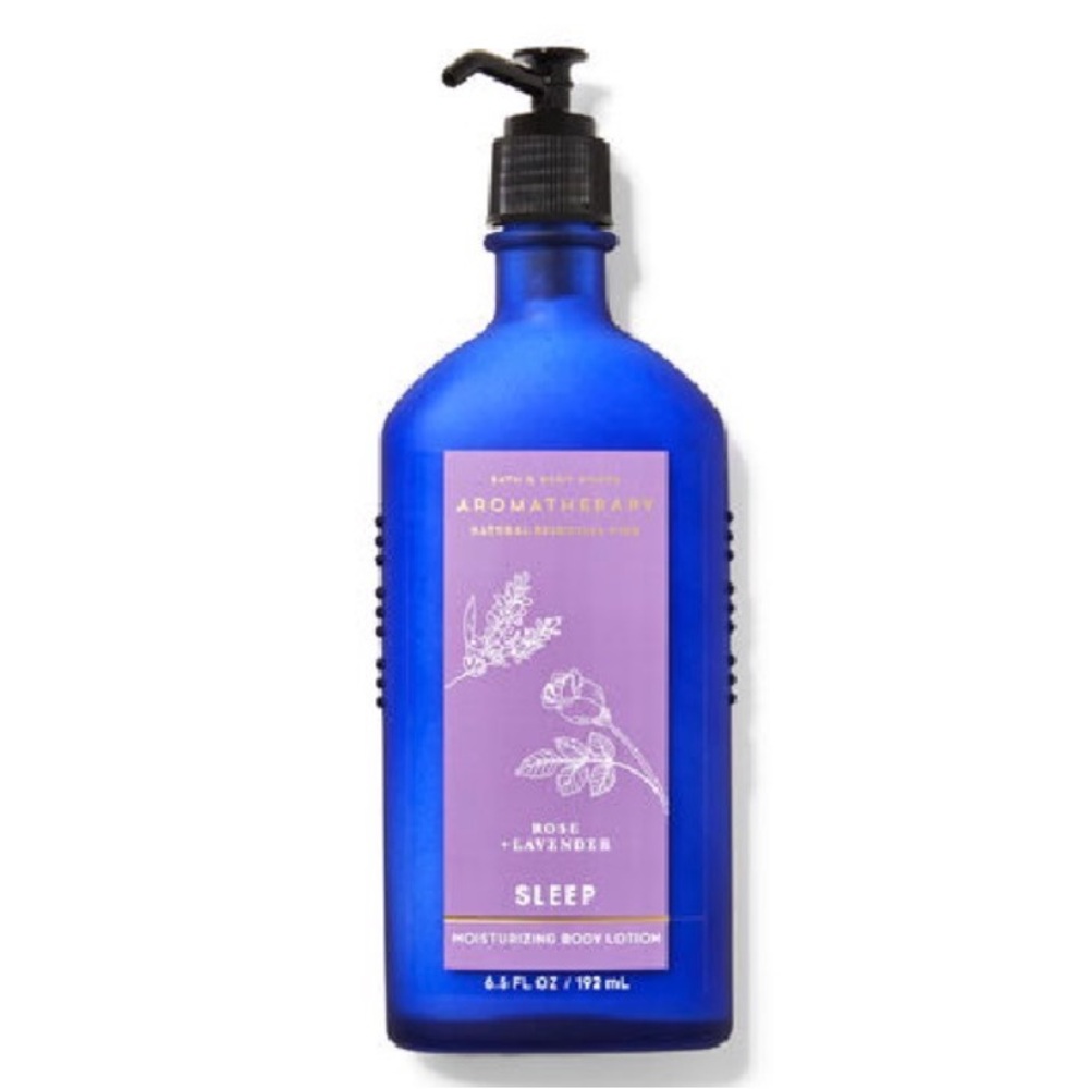 New Bath & Body Works Aromatherapy Sleep Rose Lavender Moisturizing Body Lotion